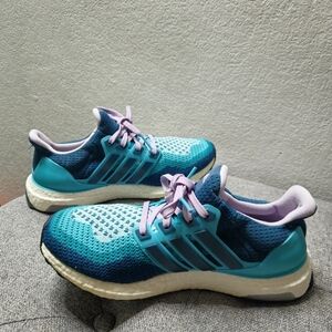 Size 7 - adidas UltraBoost 2.0 Clear Green W‎